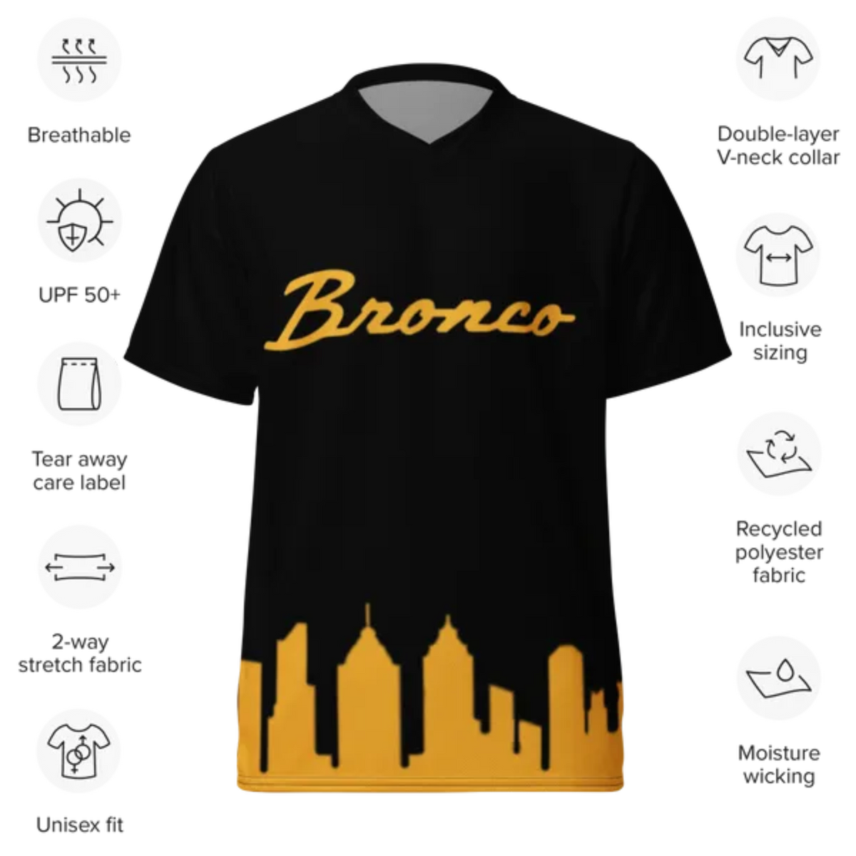 Broncos of Pennsylvania city edition T-shirt