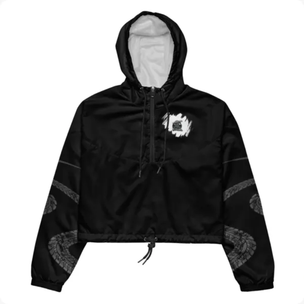 Brooklyn Offroad Crop Windbreaker Blackout