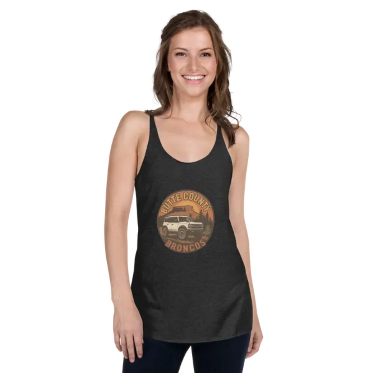 Butte County Bronco razorback tank Main image