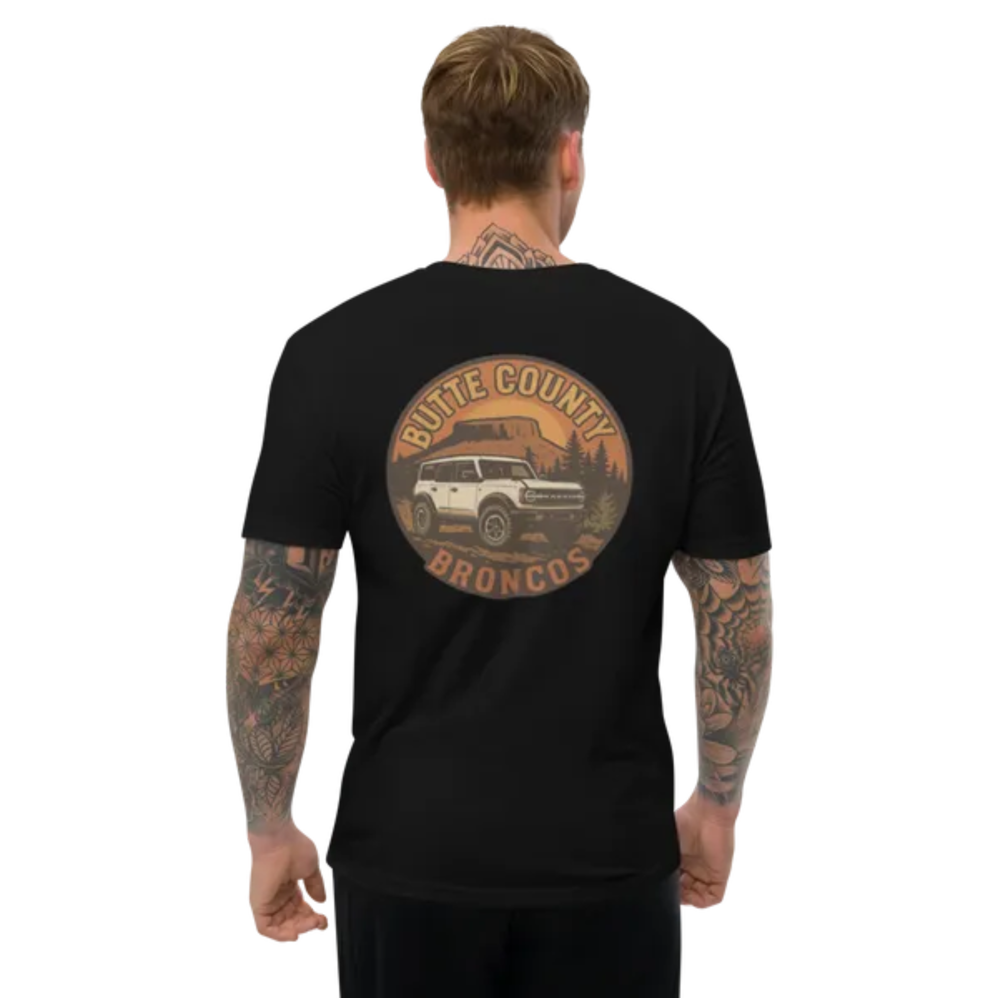 Butte County Broncos Men's T-Shirt Secondary image