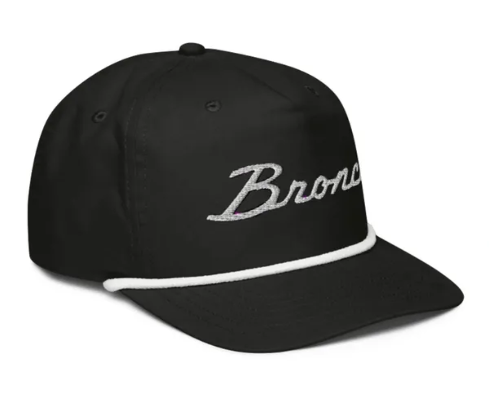 Classic Bronco Rope Snapback Hat