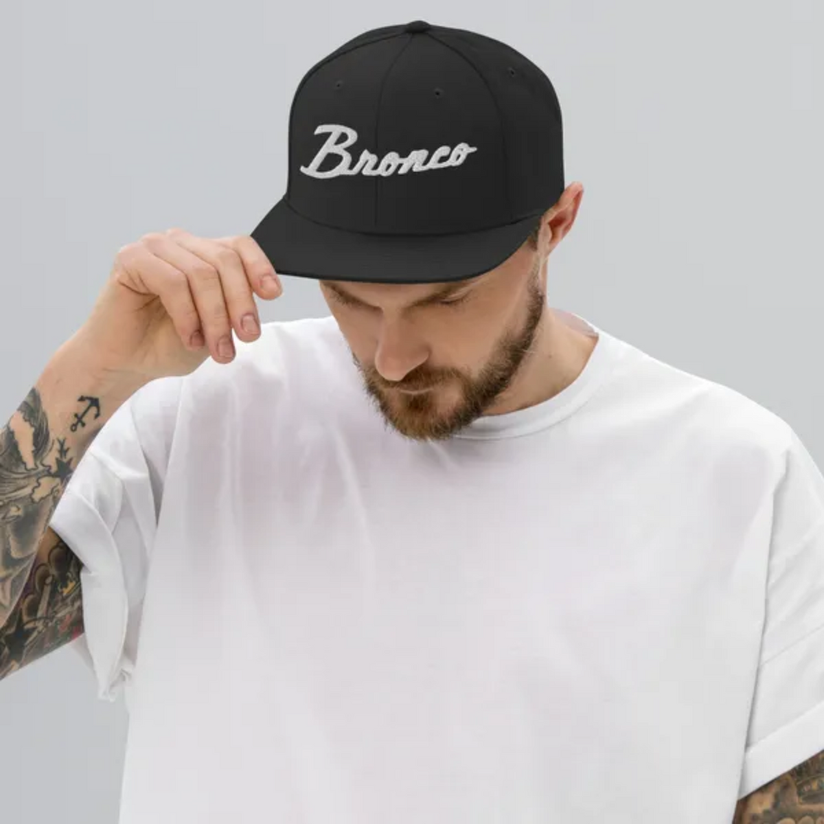 Classic Bronco Snapback Hat Main image