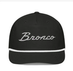 Classic Bronco Snapback Rope Hat