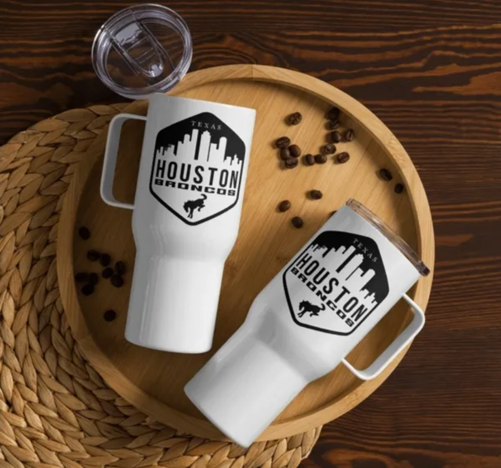 Houston Broncos Travel Mug Main image