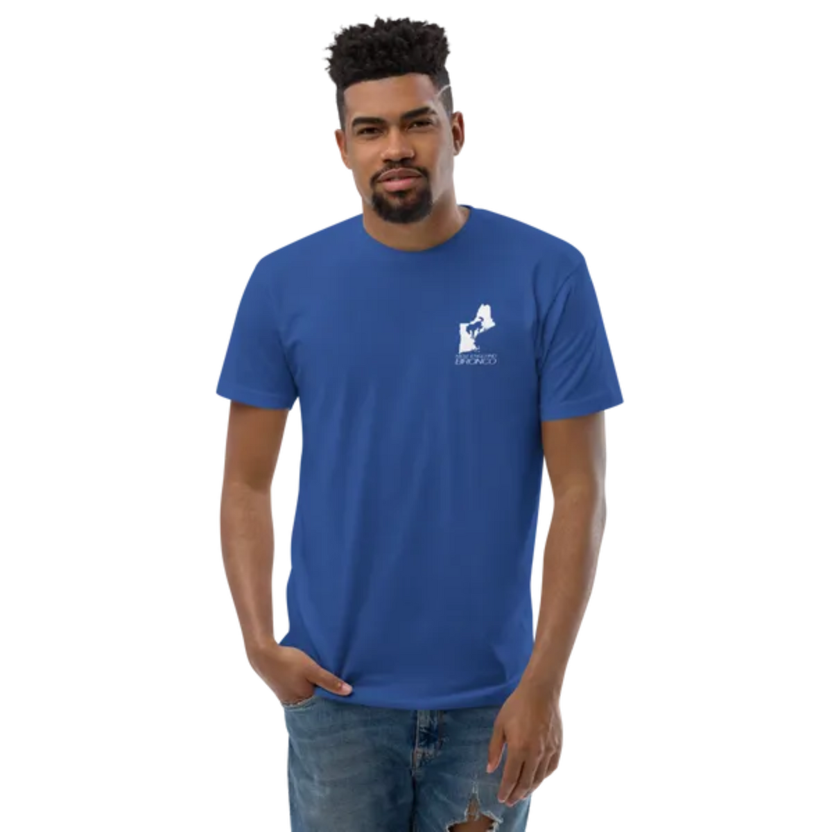 New England Broncos Mens T-shirt