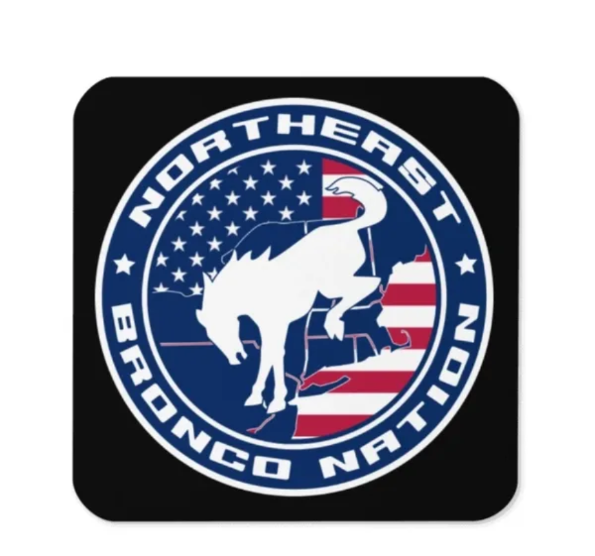 NorthEast Bronco Nation Coaster