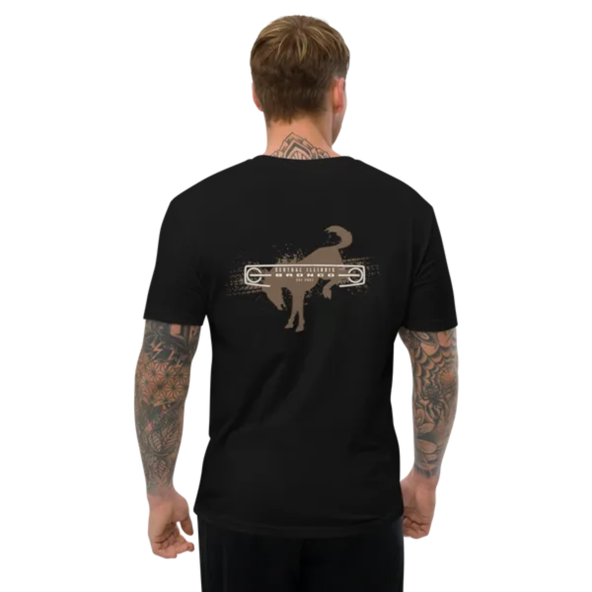 Central Illinois Bronco Club Men's T-Shirt Secondary image