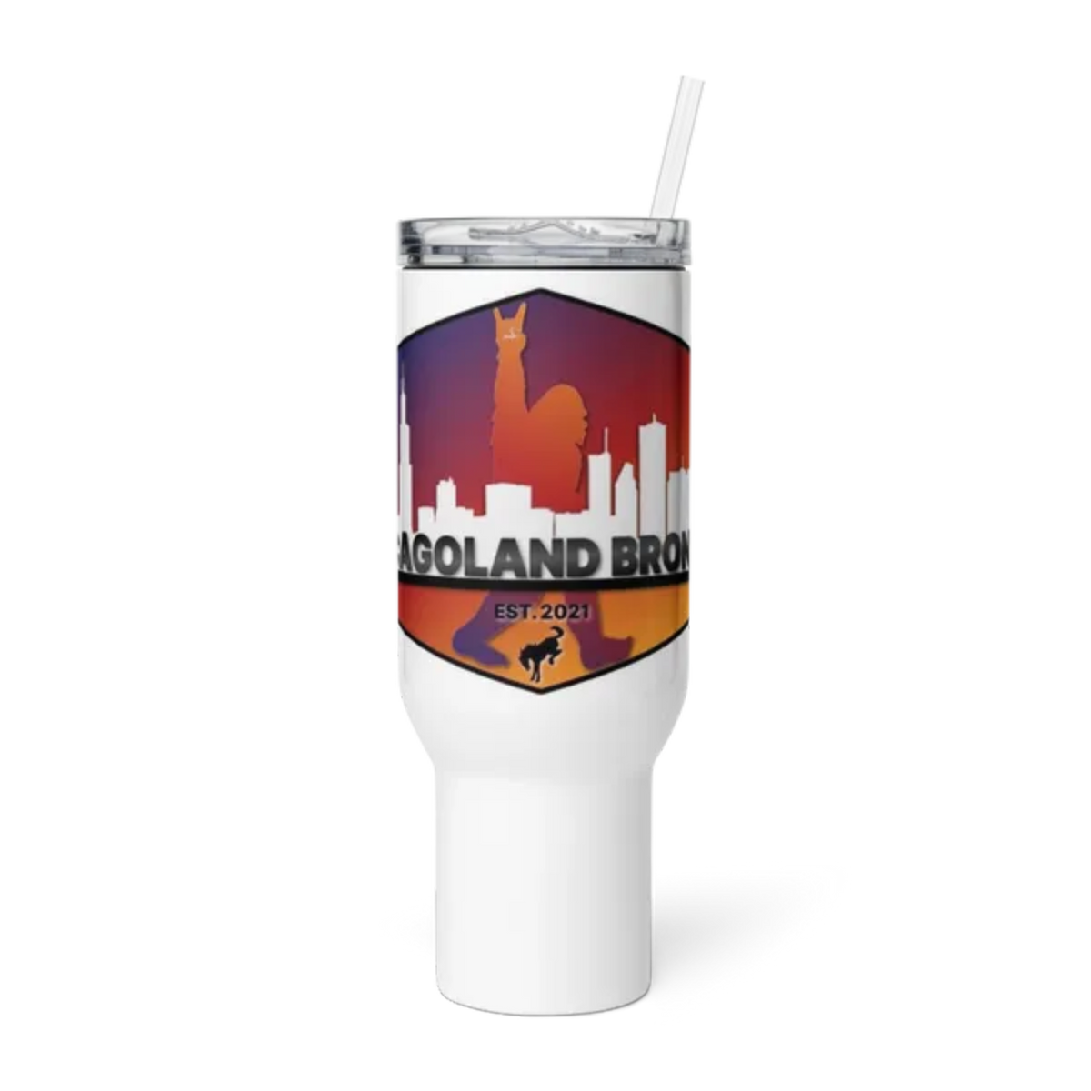 Chicagoland Broncos 40oz travel Mug Main image