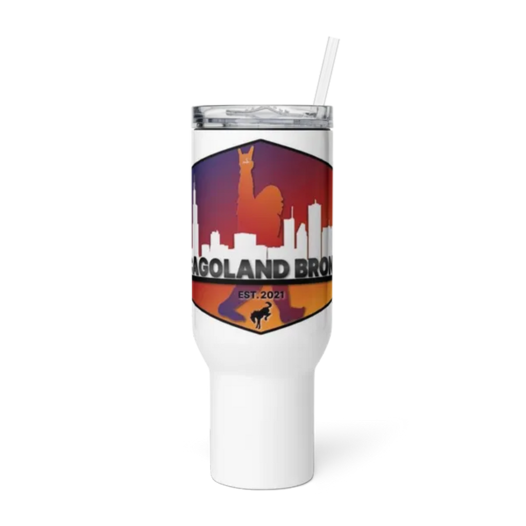 Chicagoland Broncos 40oz travel Mug