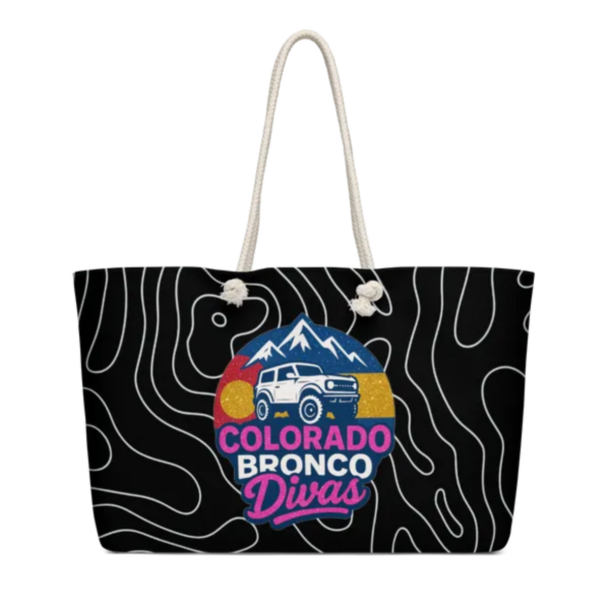 Colorado Bronco Divas weekender bag