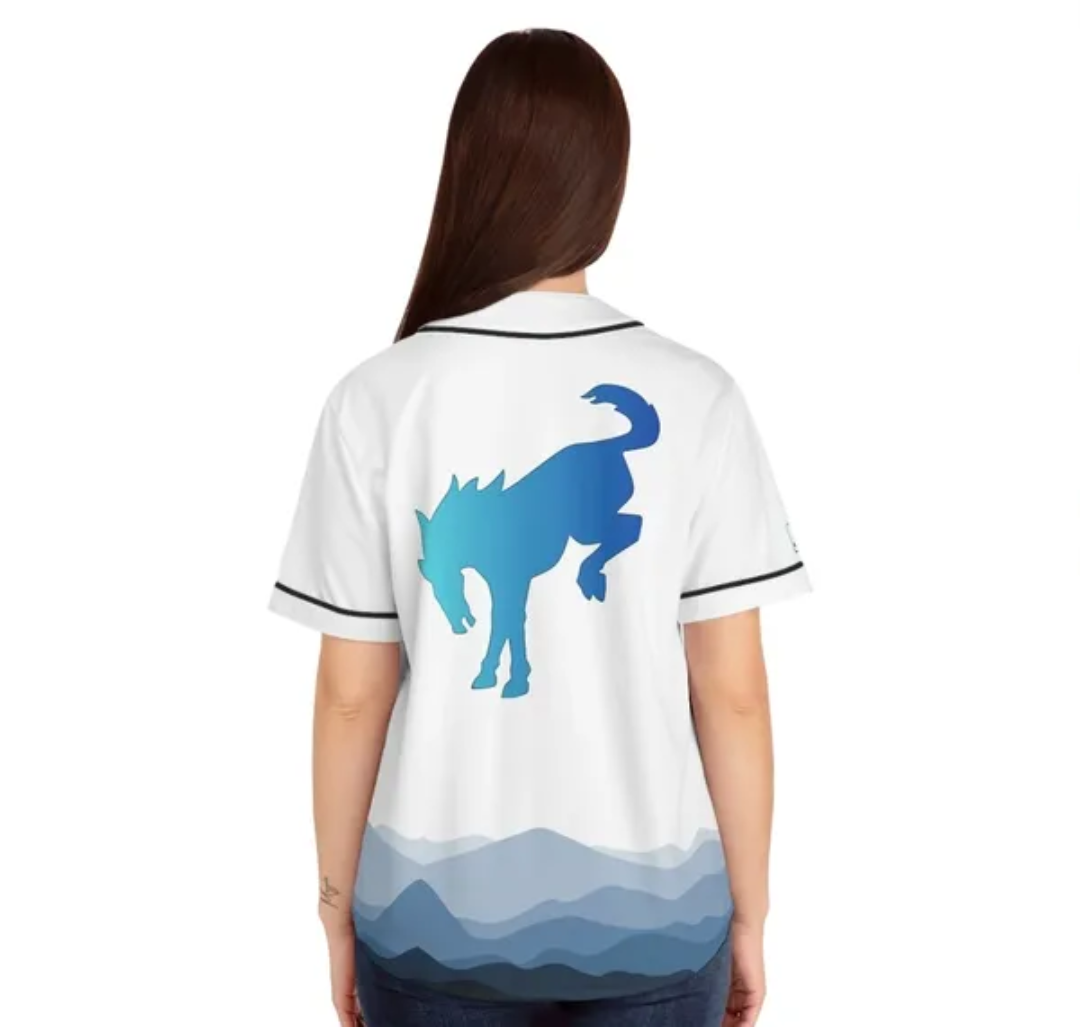 Blue Mountains Women's Bronco Baseball Jersey Secondary image