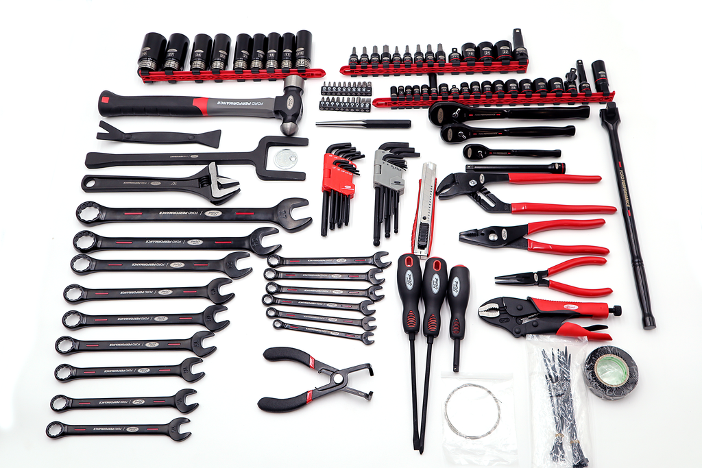 MoTLEY Industries 122pc Ford Performance Tri-Fold Tool Kit
