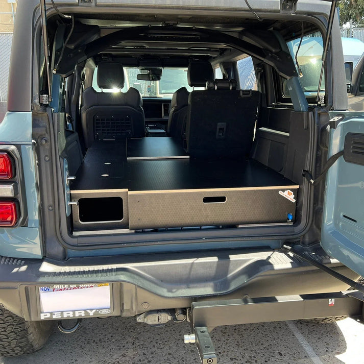 Bronco 4-Door Single Drawer Storage PreCut Kit