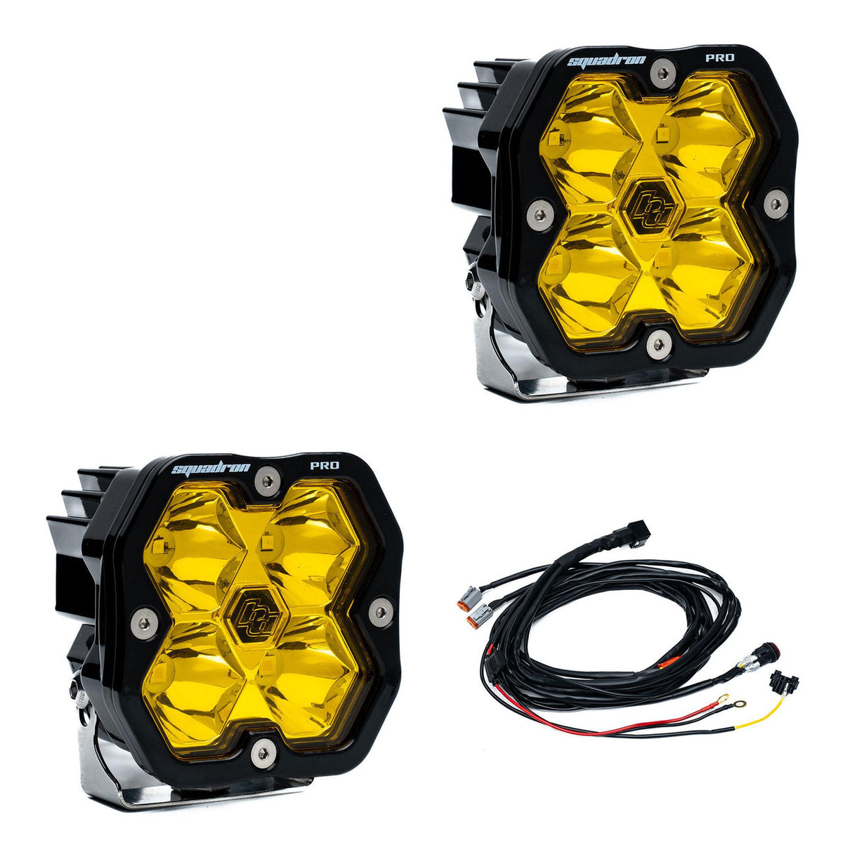 Squadron 2.0 Pro Black LED Auxiliary Light Pod Pair - Universal Main image