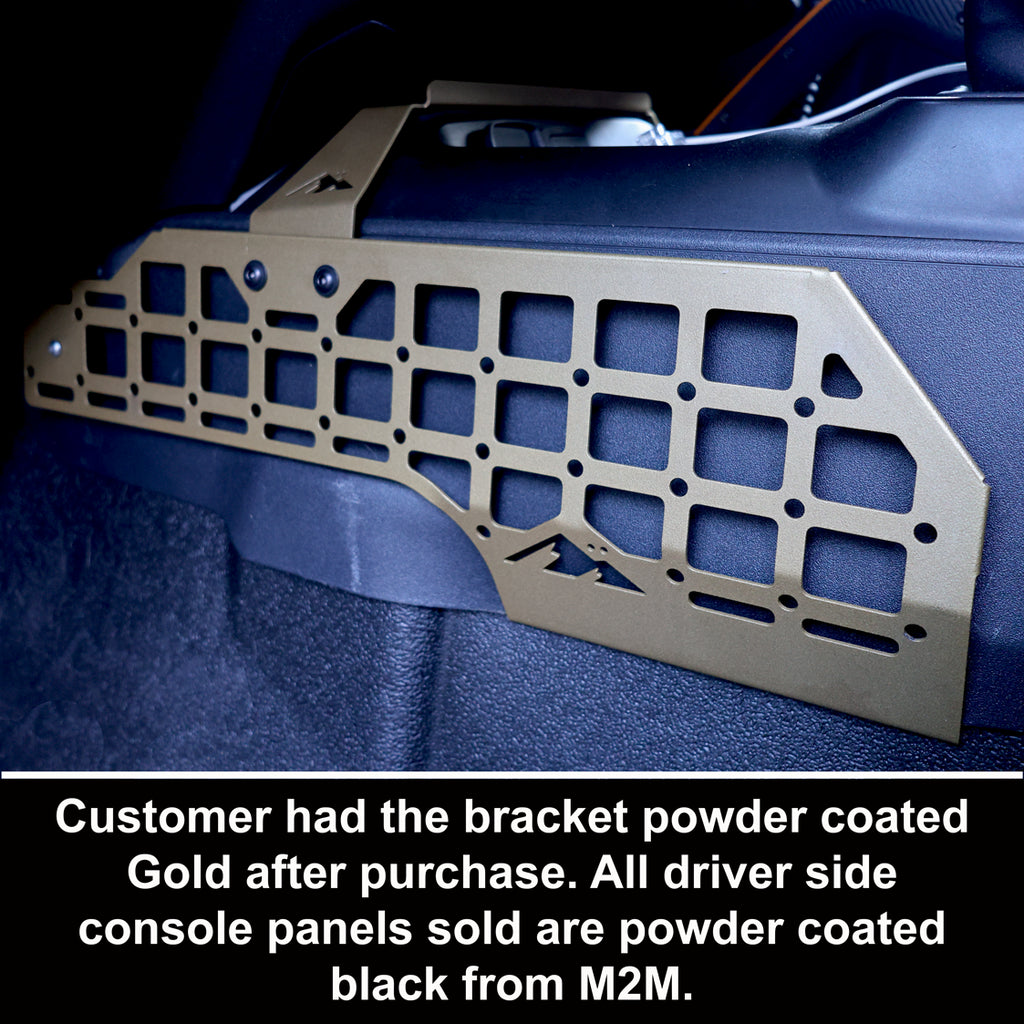 Interior Bundle: Driver and Passenger Center Console MOLLE Panels