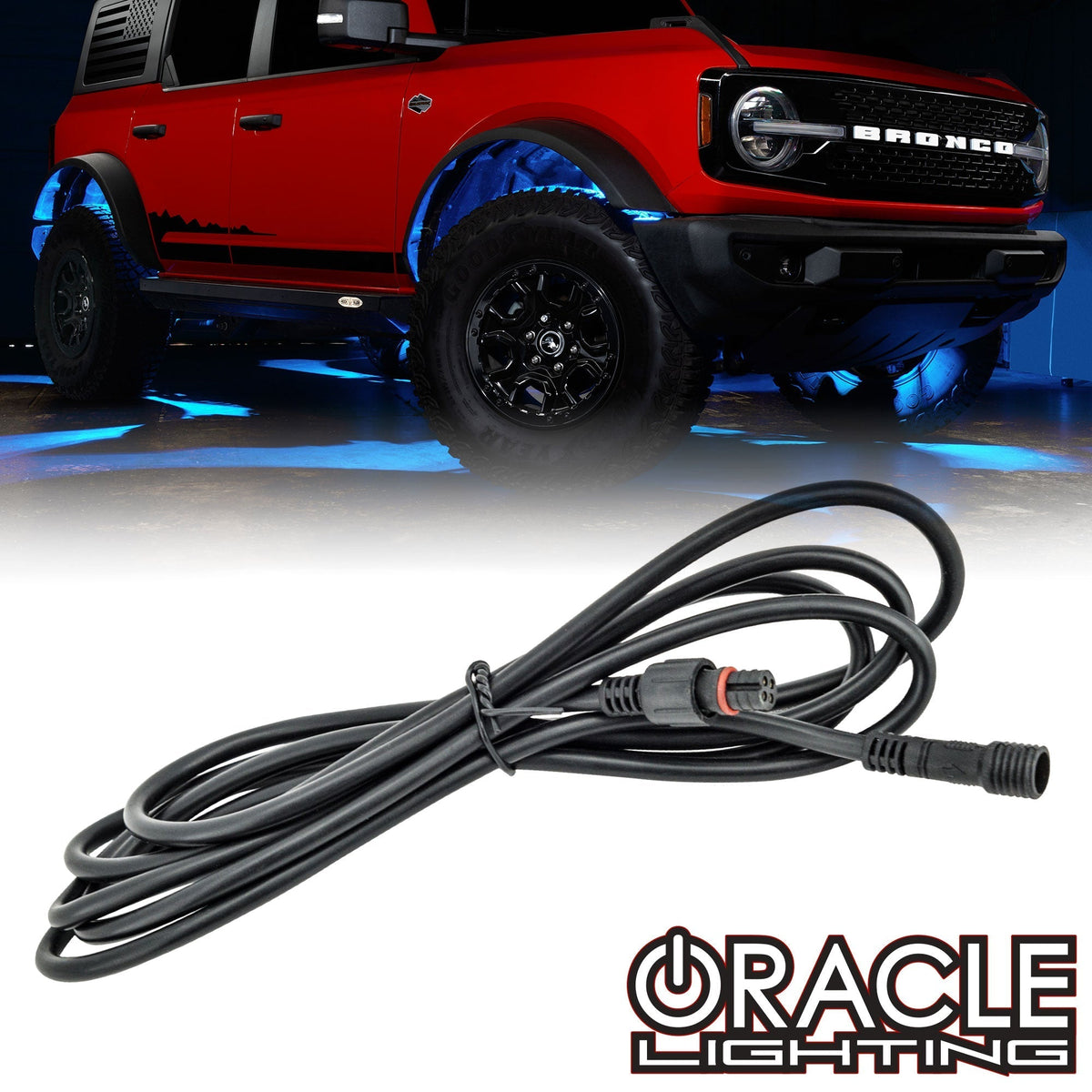 ORACLE Lighting 4 Pin 6' ColorSHIFT Rock Light Extension Cable Main image