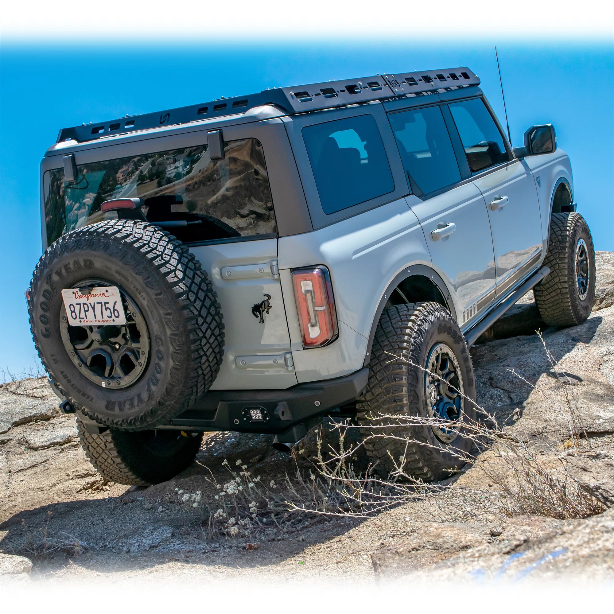 2021+ Ford Bronco tire License Plate Relocation Bracket