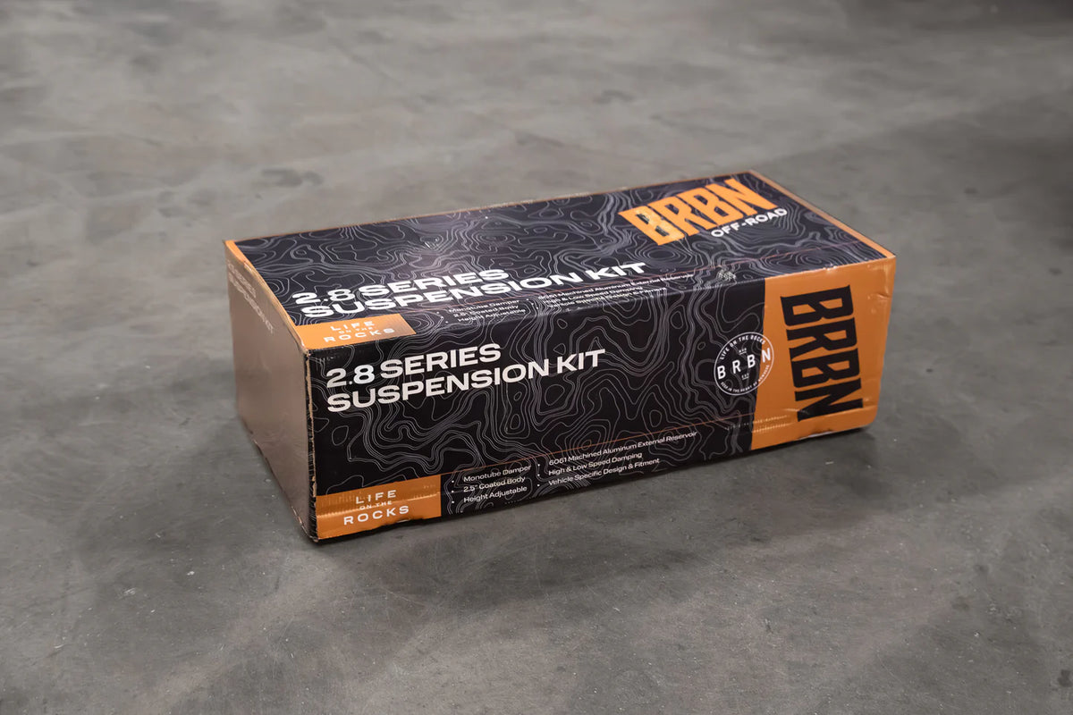 BRBN 2.8 HD Series 3-Way Rear Coilover Kit For Ford Bronco