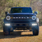 ORACLE Lighting 2021-2025 Ford Bronco Triple LED Fog Light Kit for Steel Bumper