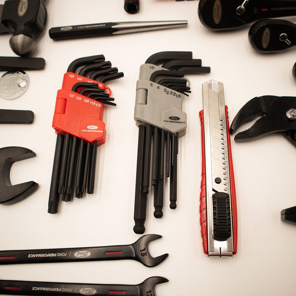 MoTLEY Industries 122pc Ford Performance Tri-Fold Tool Kit