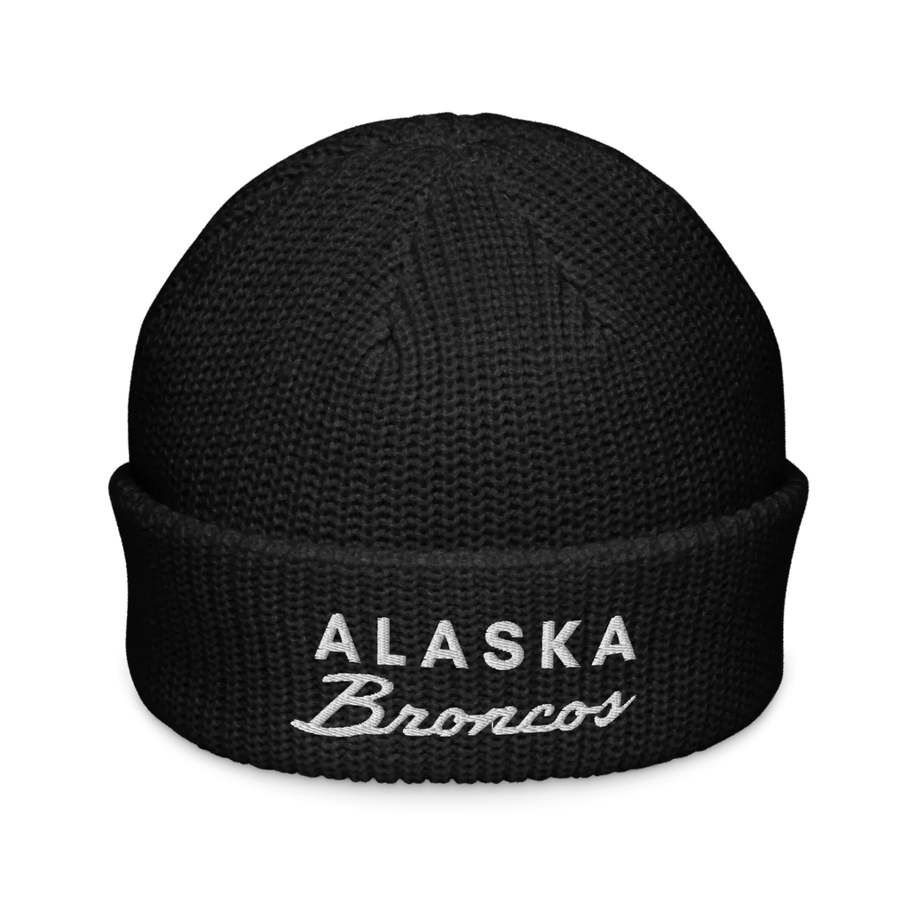 Alaska Broncos Fisherman Beanie