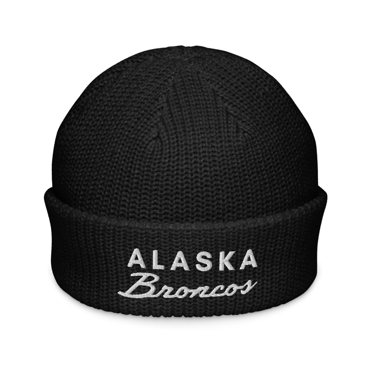 Alaska Broncos Fisherman Beanie