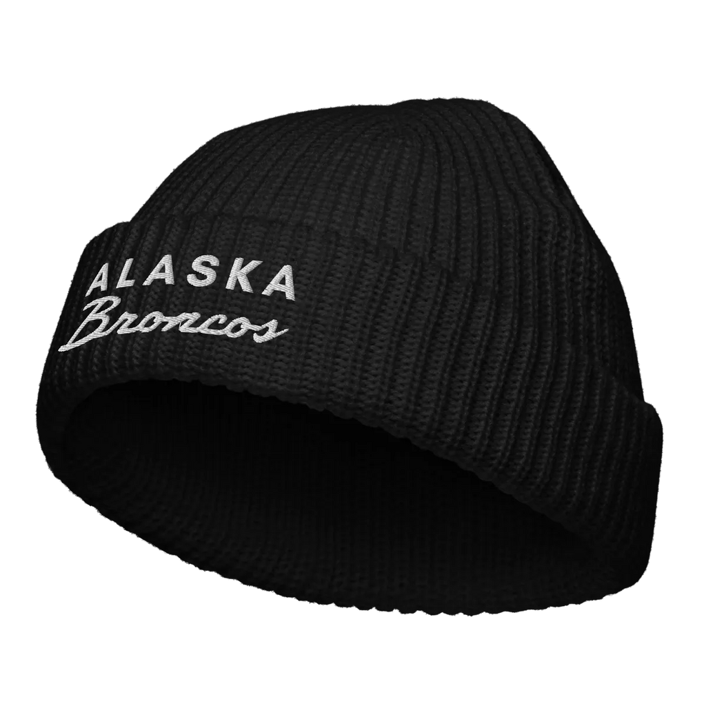Alaska Broncos Fisherman Beanie