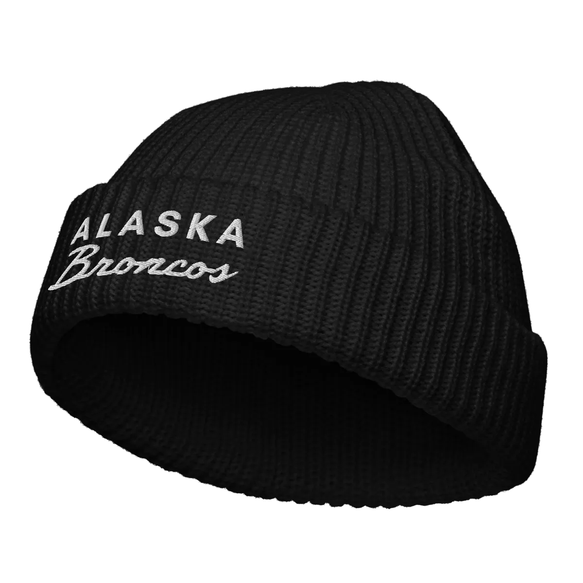 Alaska Broncos Fisherman Beanie