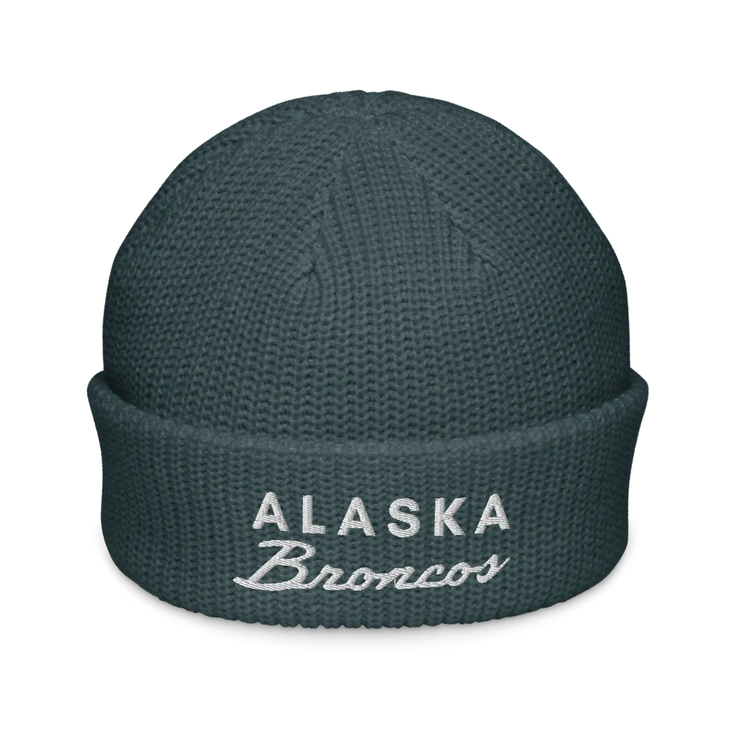 Alaska Broncos Fisherman Beanie