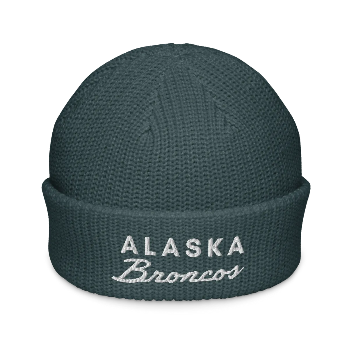 Alaska Broncos Fisherman Beanie