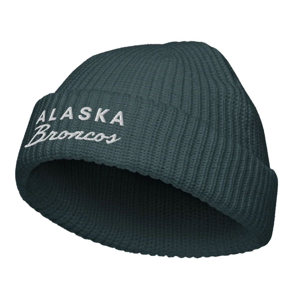 Alaska Broncos Fisherman Beanie
