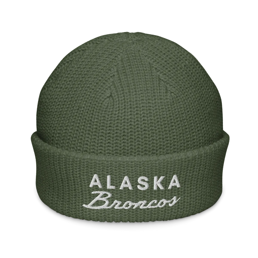 Alaska Broncos Fisherman Beanie