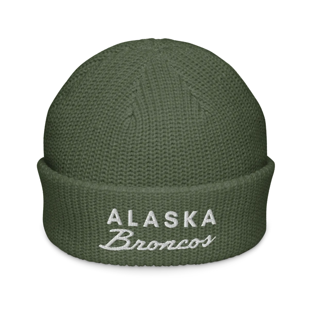 Alaska Broncos Fisherman Beanie