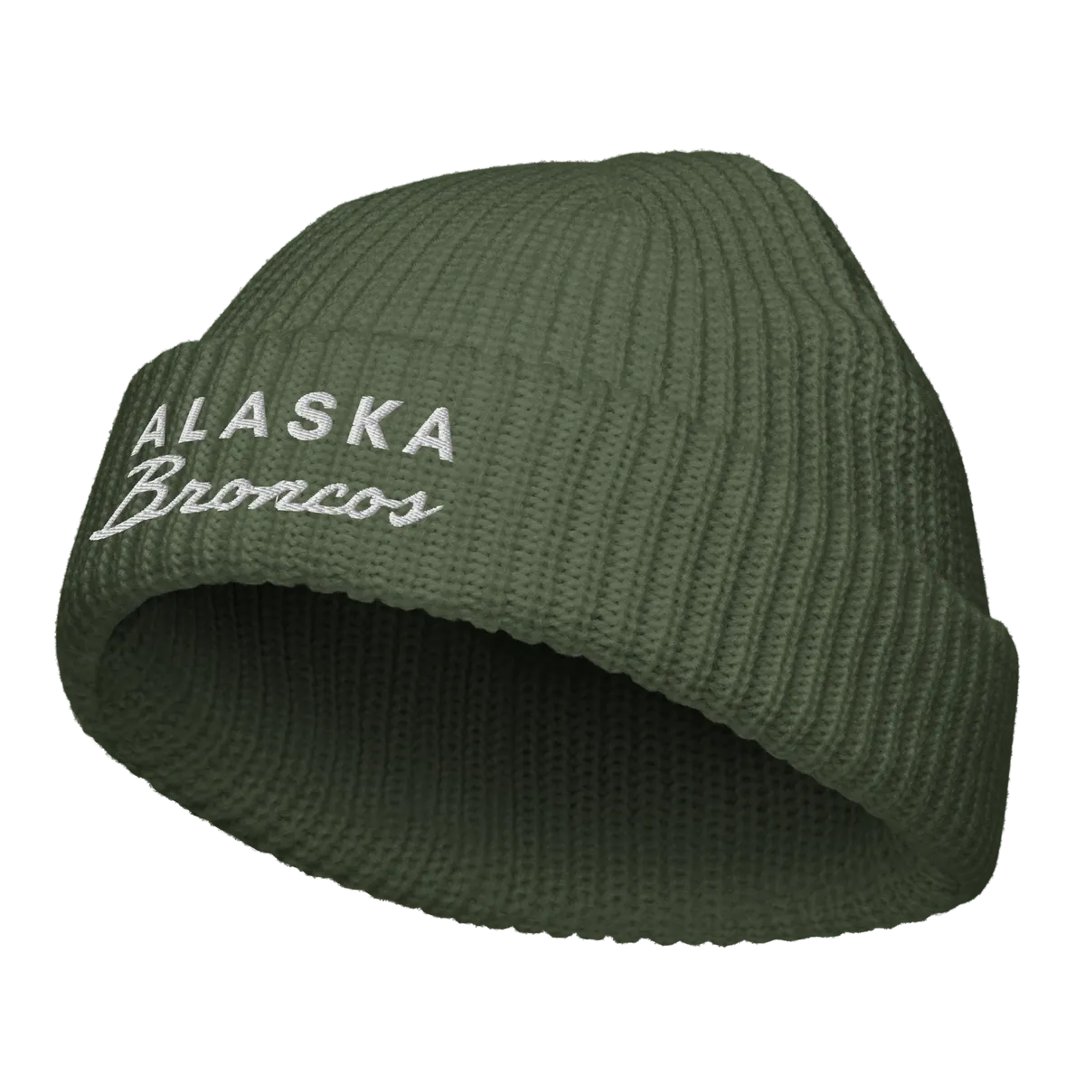 Alaska Broncos Fisherman Beanie