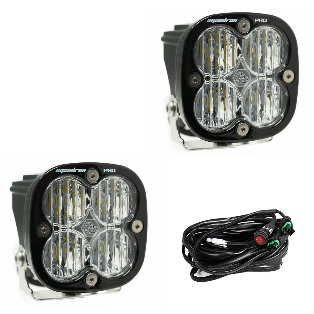 Squadron Pro Black LED Auxiliary Light Pod Pair - Universal Main image