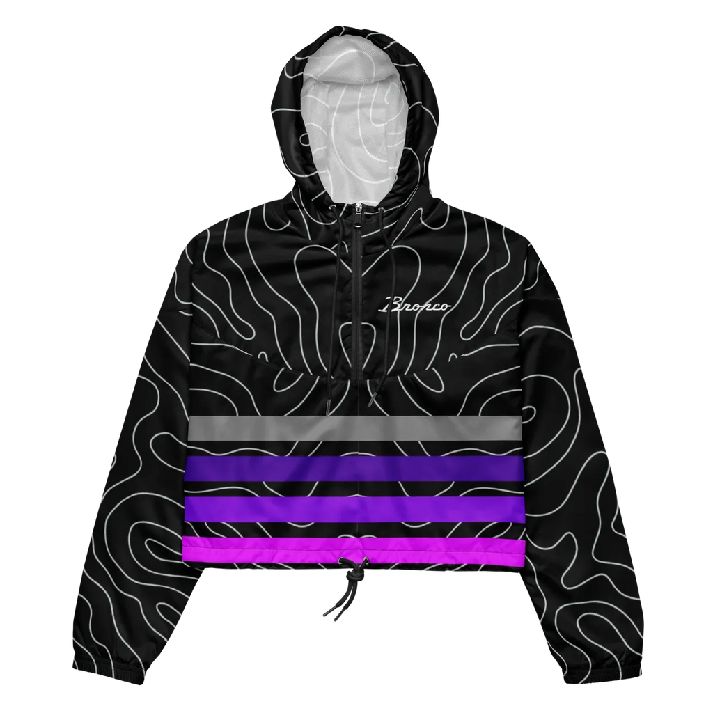Topo Blackout cropped windbreaker
