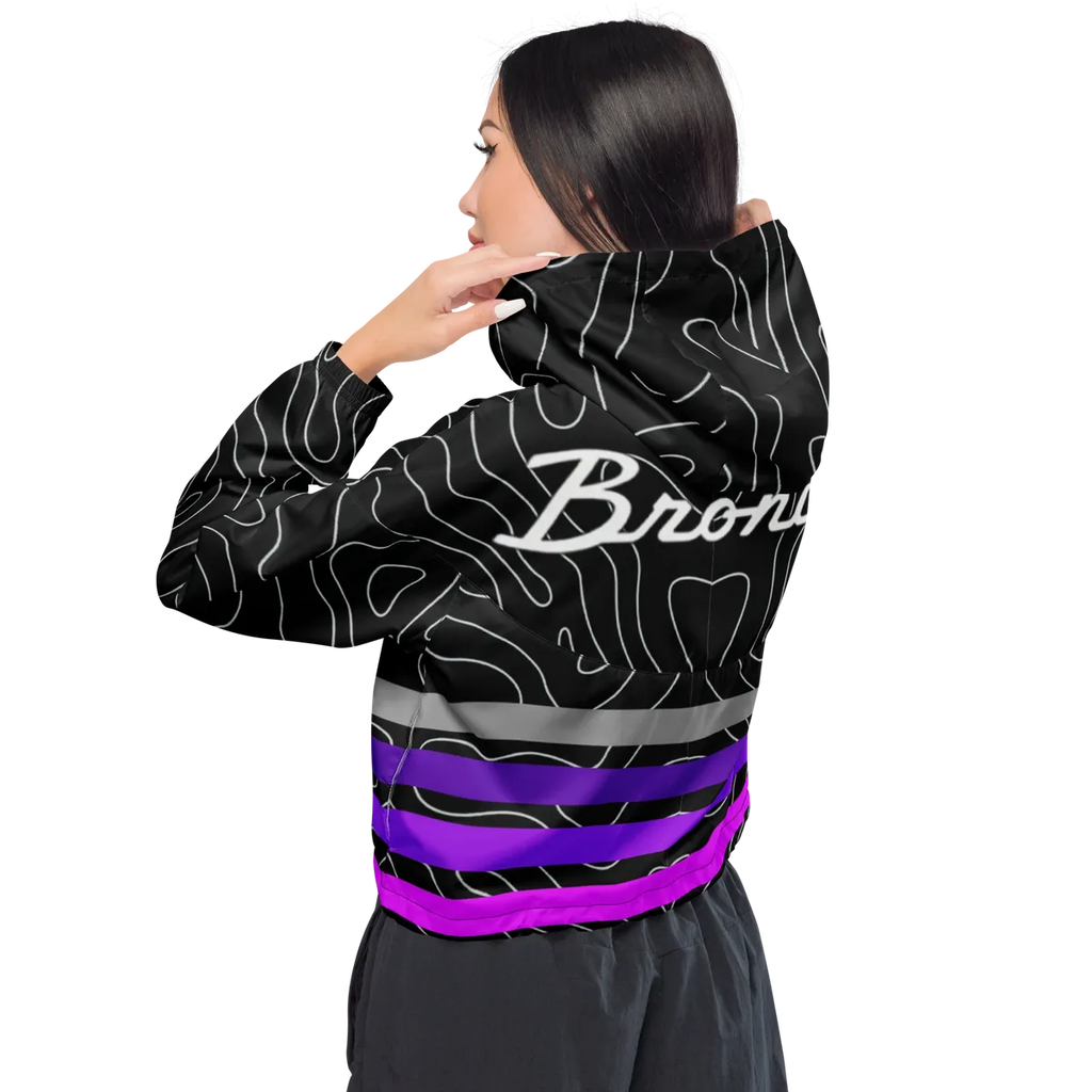Topo Blackout cropped windbreaker