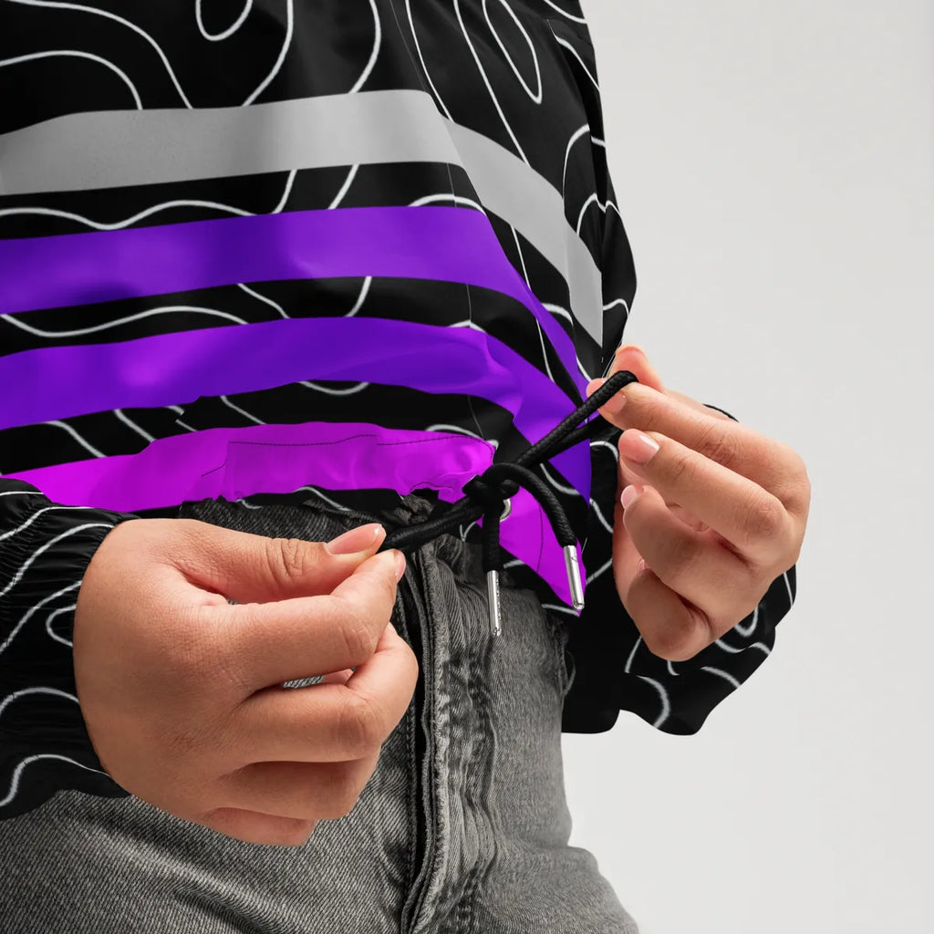 Topo Blackout cropped windbreaker