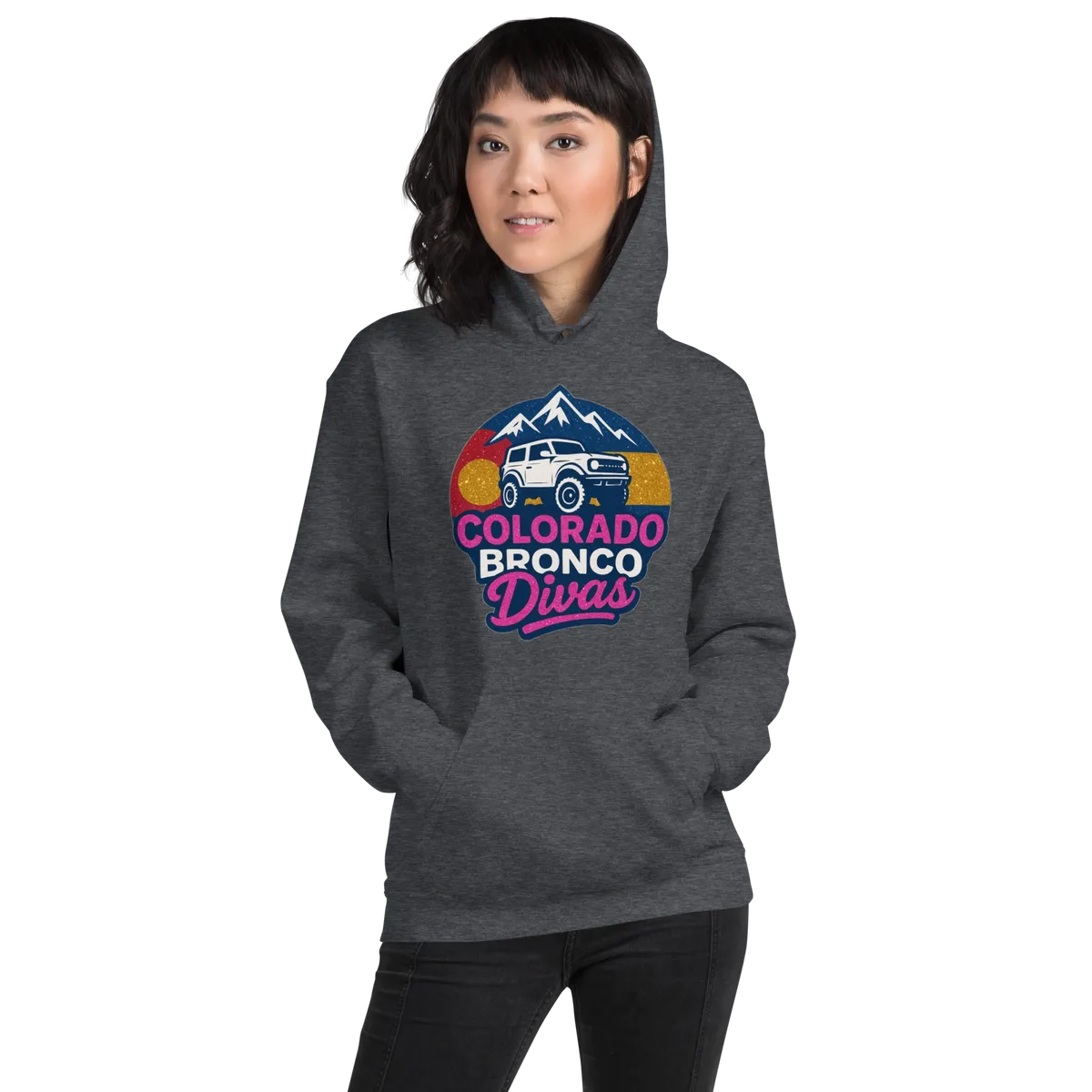 Colorado Bronco Divas hoodie Main image