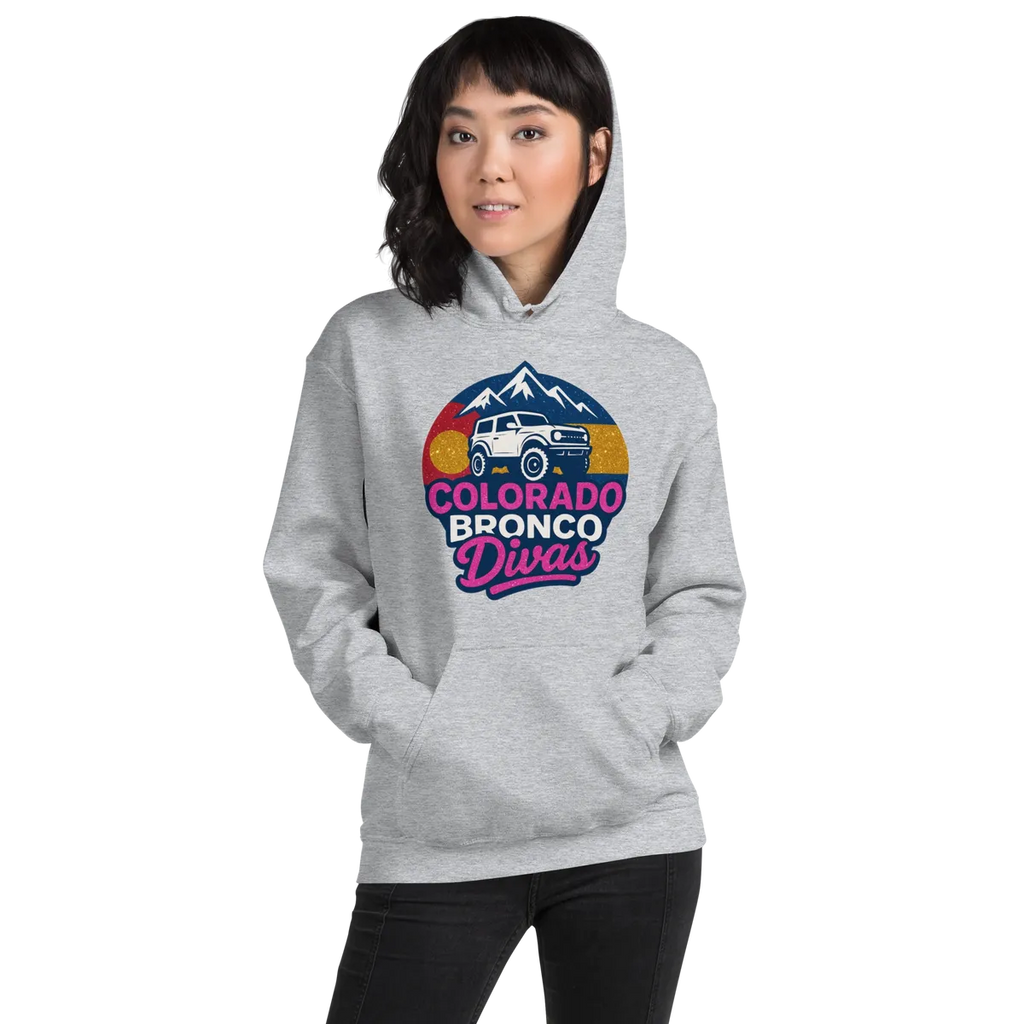 Colorado Bronco Divas hoodie