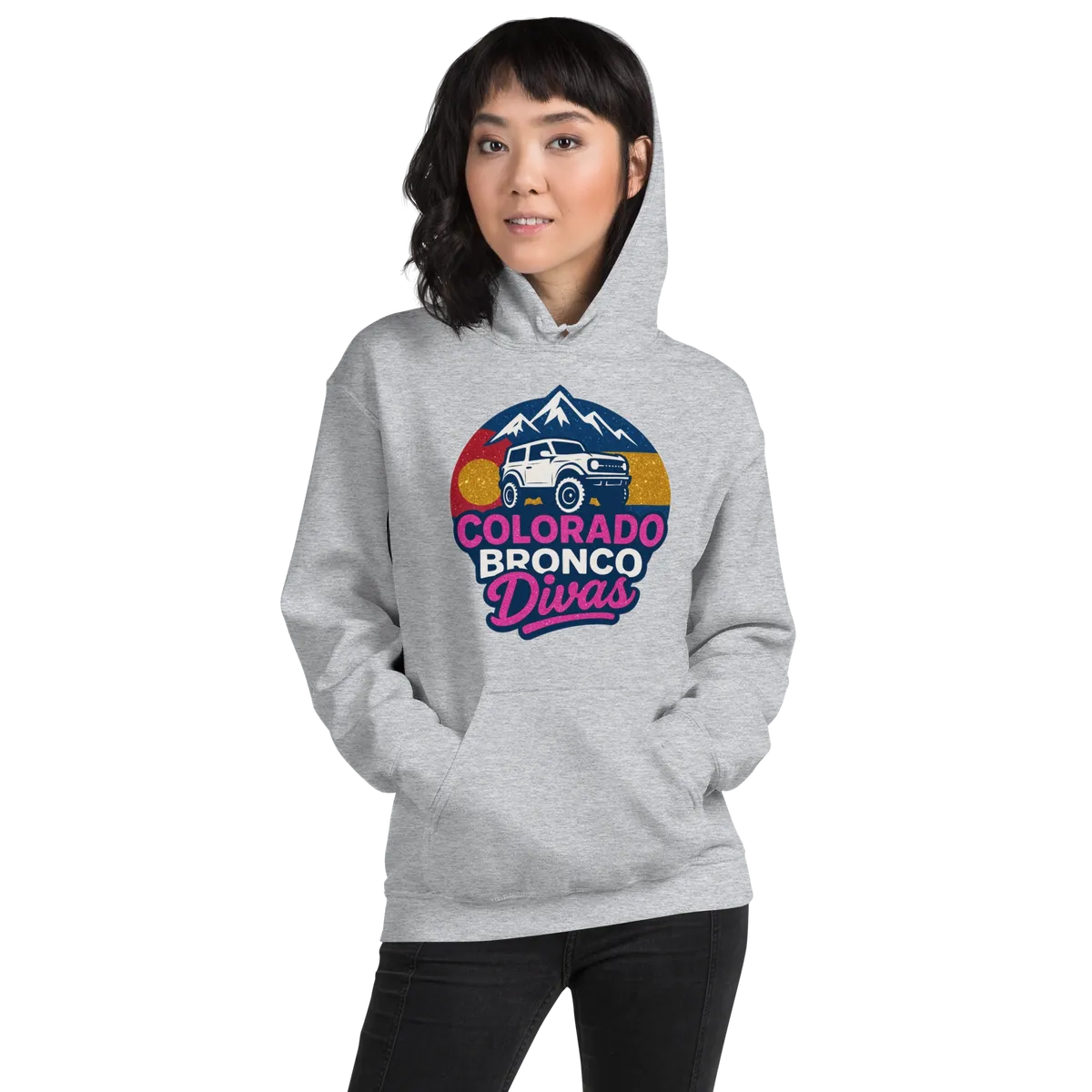 Colorado Bronco Divas hoodie