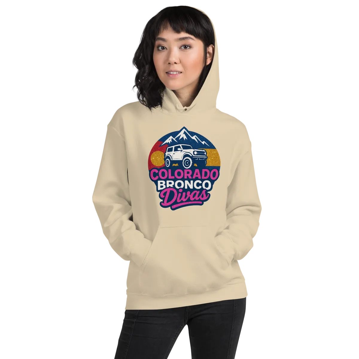 Colorado Bronco Divas hoodie