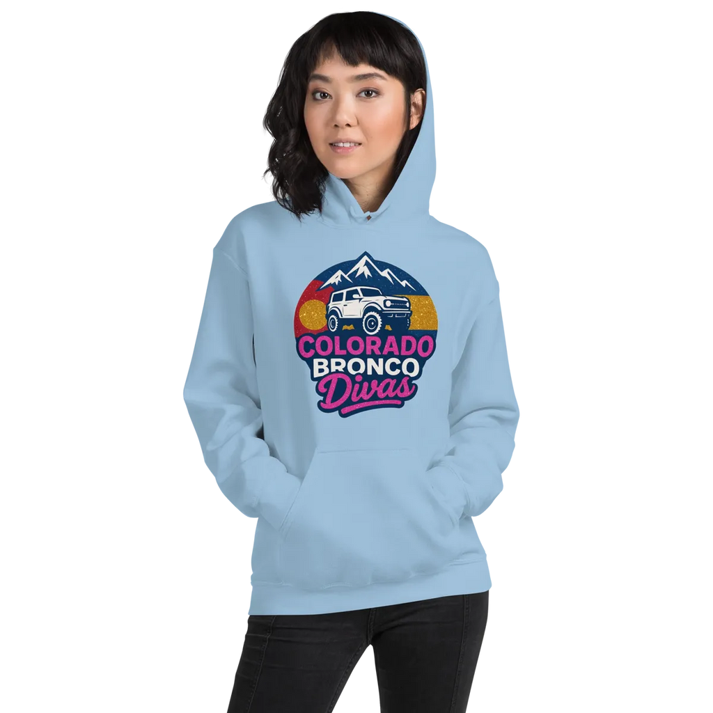 Colorado Bronco Divas hoodie