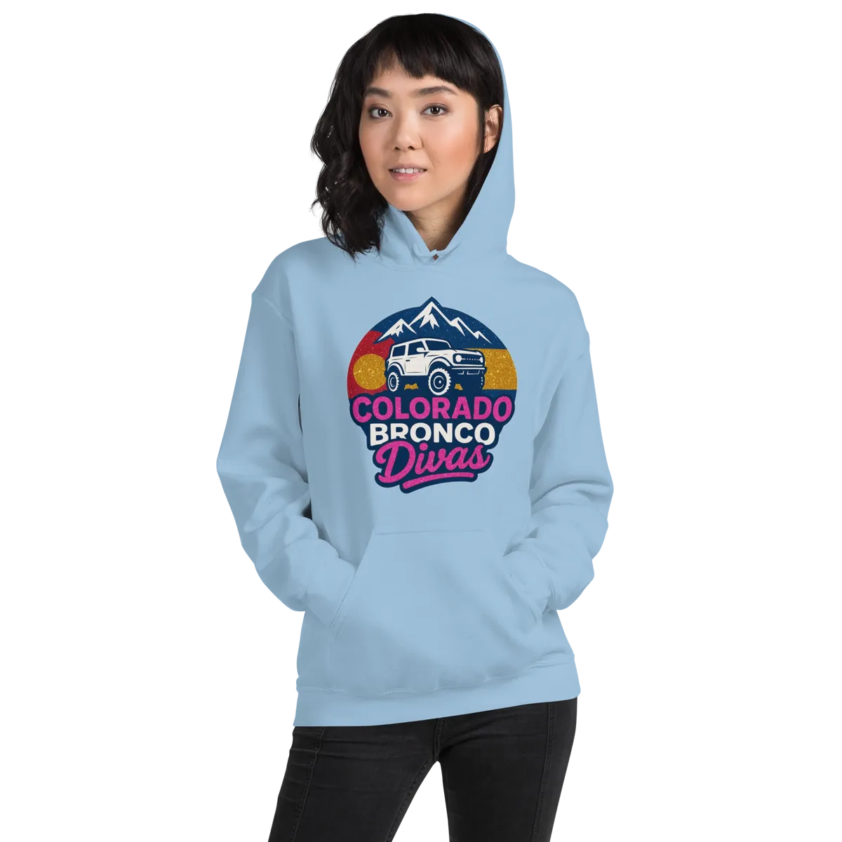 Colorado Bronco Divas hoodie
