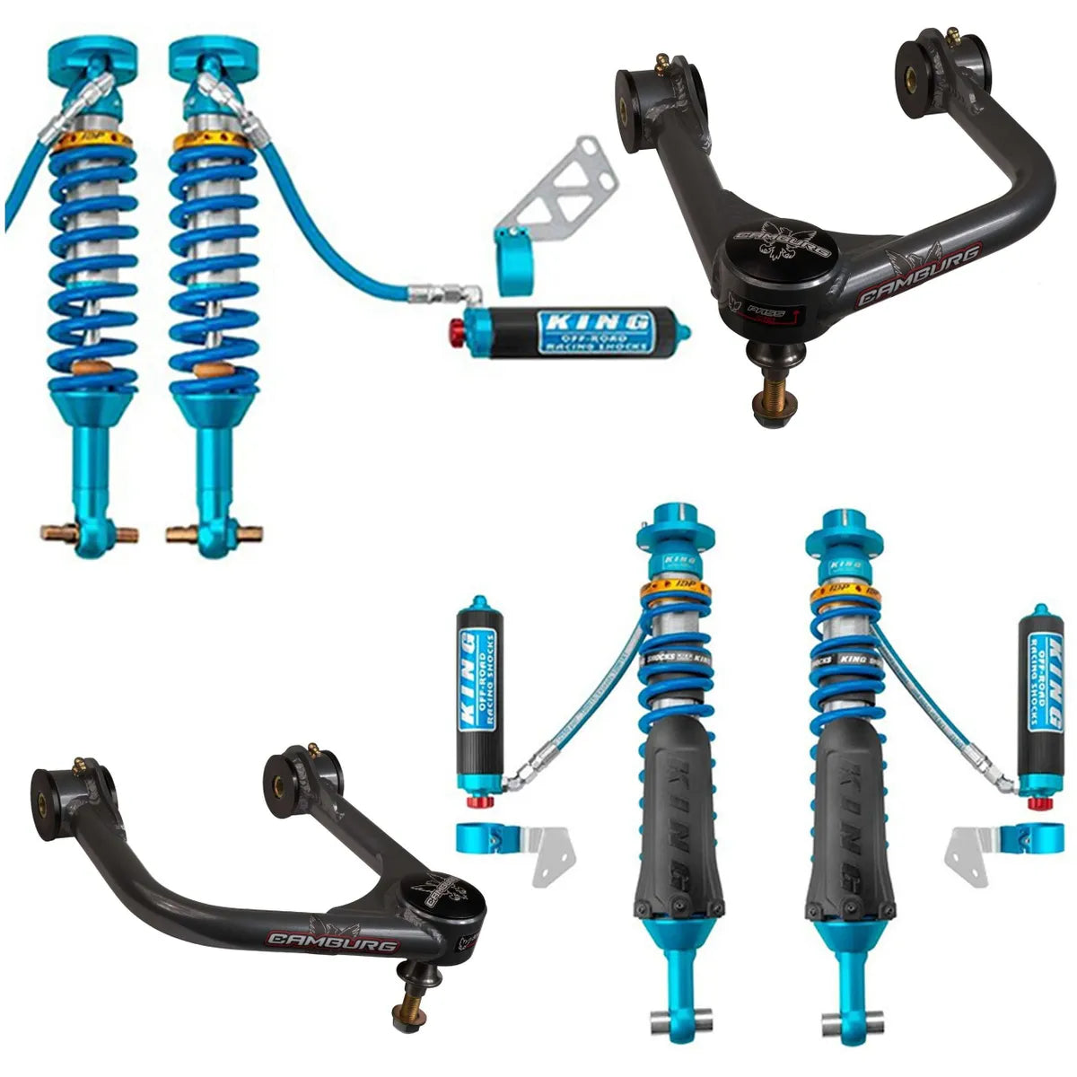 Camburg Engineering 2021-2025 Ford Bronco Excludes Raptor King 2.5 Lift Kit (4door)