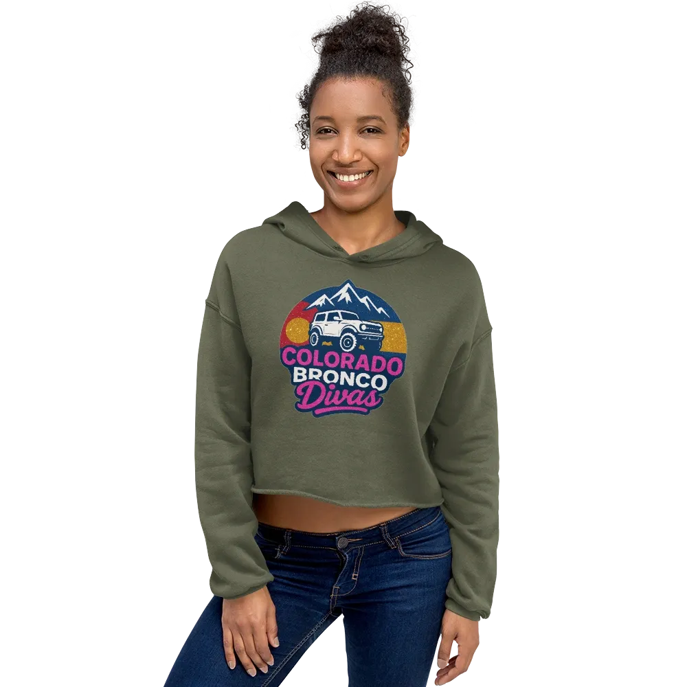 Colorado Bronco Divas cropped hoodie Main image