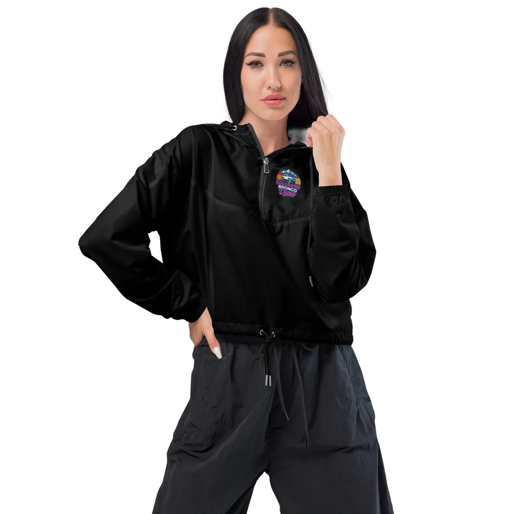 Colorado Bronco Divas Crop windbreaker