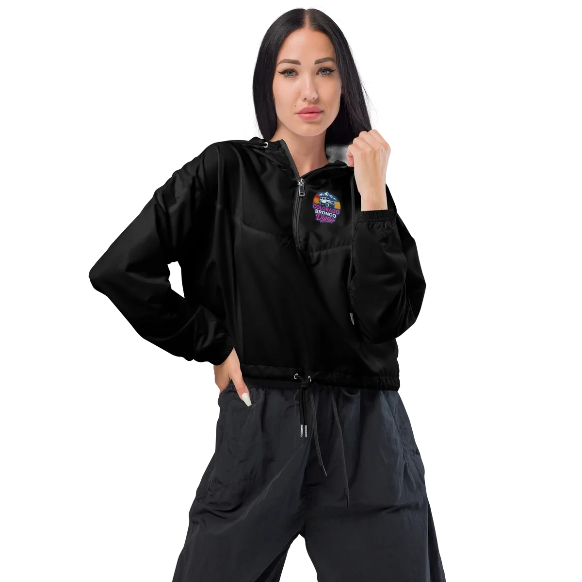 Colorado Bronco Divas Crop windbreaker Main image