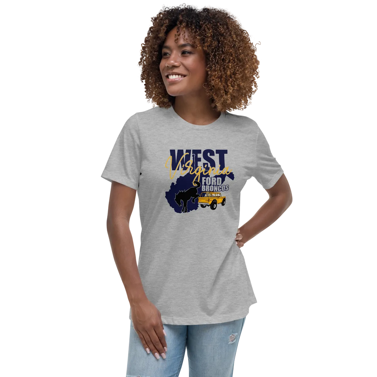 West Virginia Ford Broncos Women's T-shirt Alternative