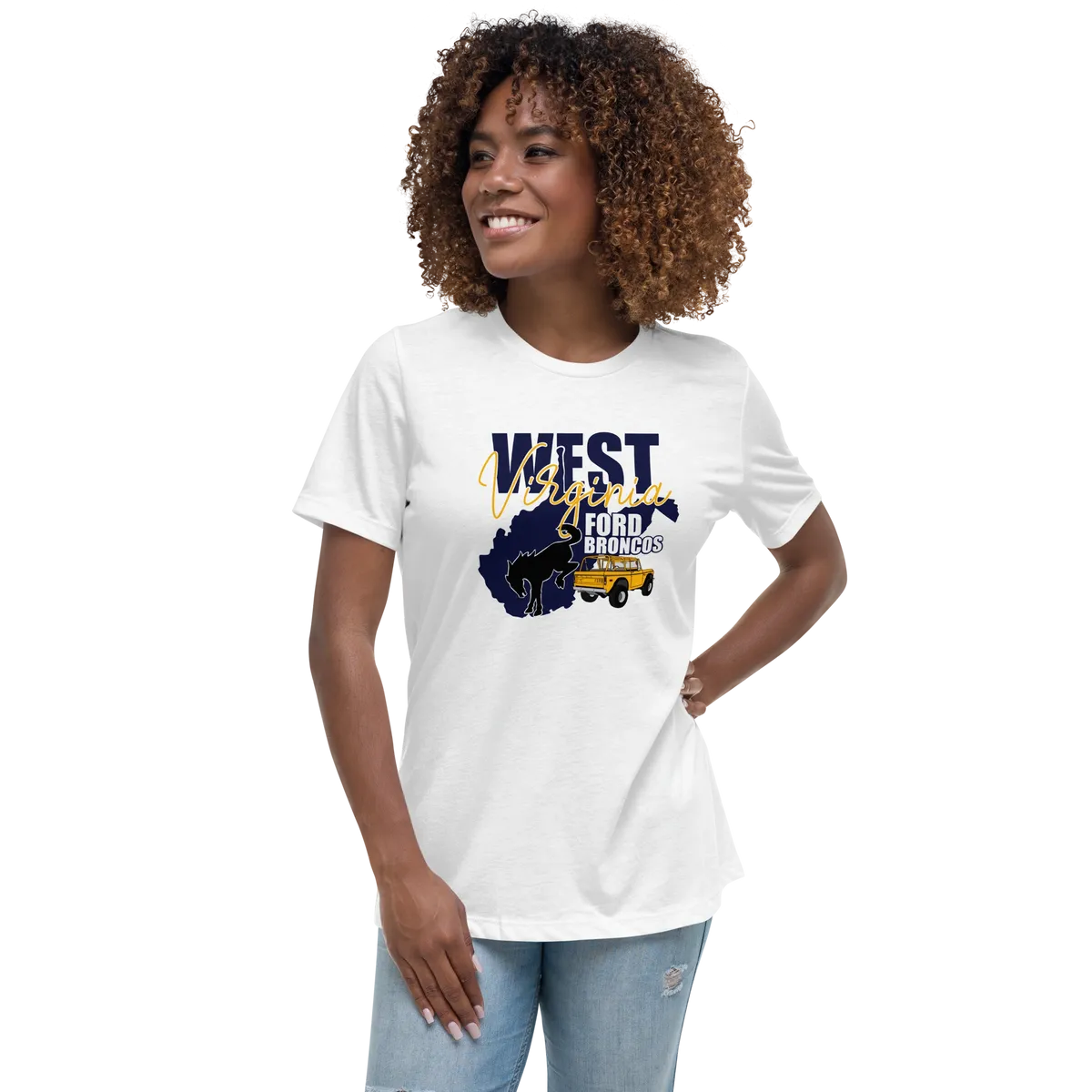 West Virginia Ford Broncos Women's T-shirt Alternative